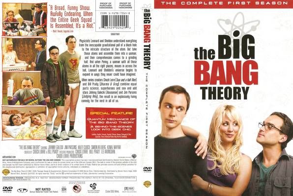 The Big Bang Theory  Season 1 Front Cover 7908 - The Big Bang Theory Temp.1 Español