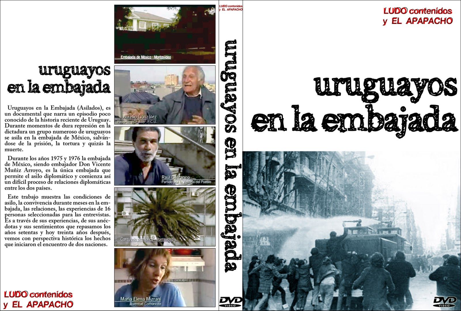 UruguayosEmbajada - Uruguayos en la Embajada (Asilados) Vhsrip Español