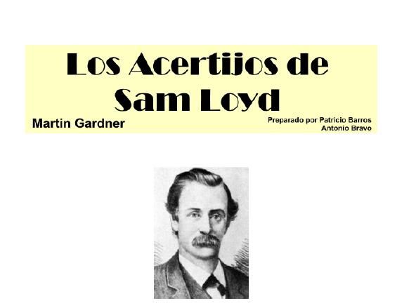 acertijos - Los acertijos de Sam Loyd - Martin Gardner