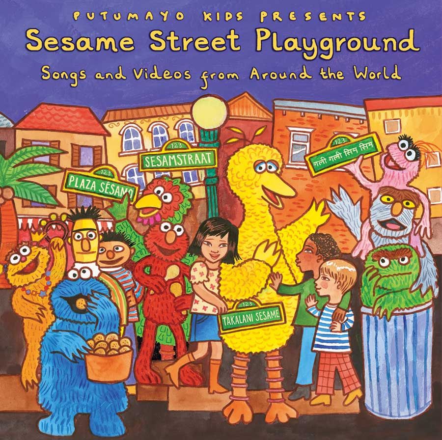 283mini web - Putumayo Kids Presents - Sesame Street Playground 2008 MP3