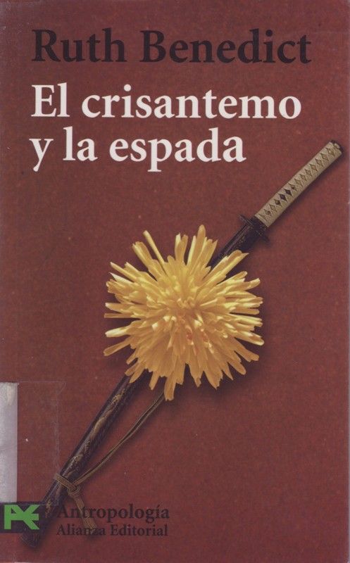 BenedictRuth ElCrisantemoylaEspada5BPortada5D zps3e1615d4 - El crisantemo y la espada - Ruth Benedict