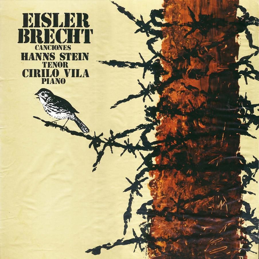 EislerBrecht01 - Hanns Stein y Cirilo Vila - Eisler-Brecht, canciones