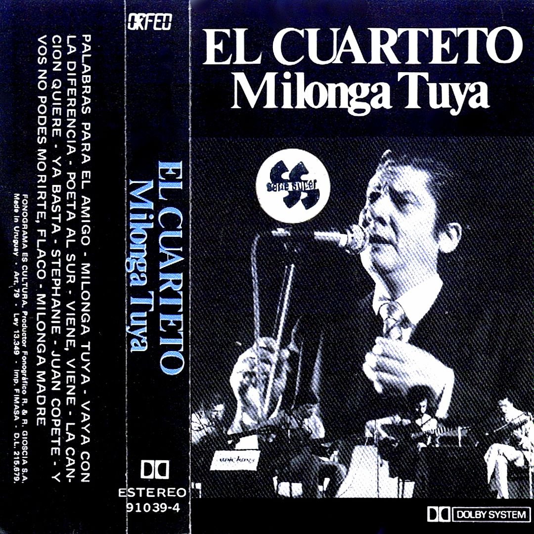 ElCuarteto Milongatuya frente zps3764ed9c - El Cuarteto - Milonga tuya (1990) MP3