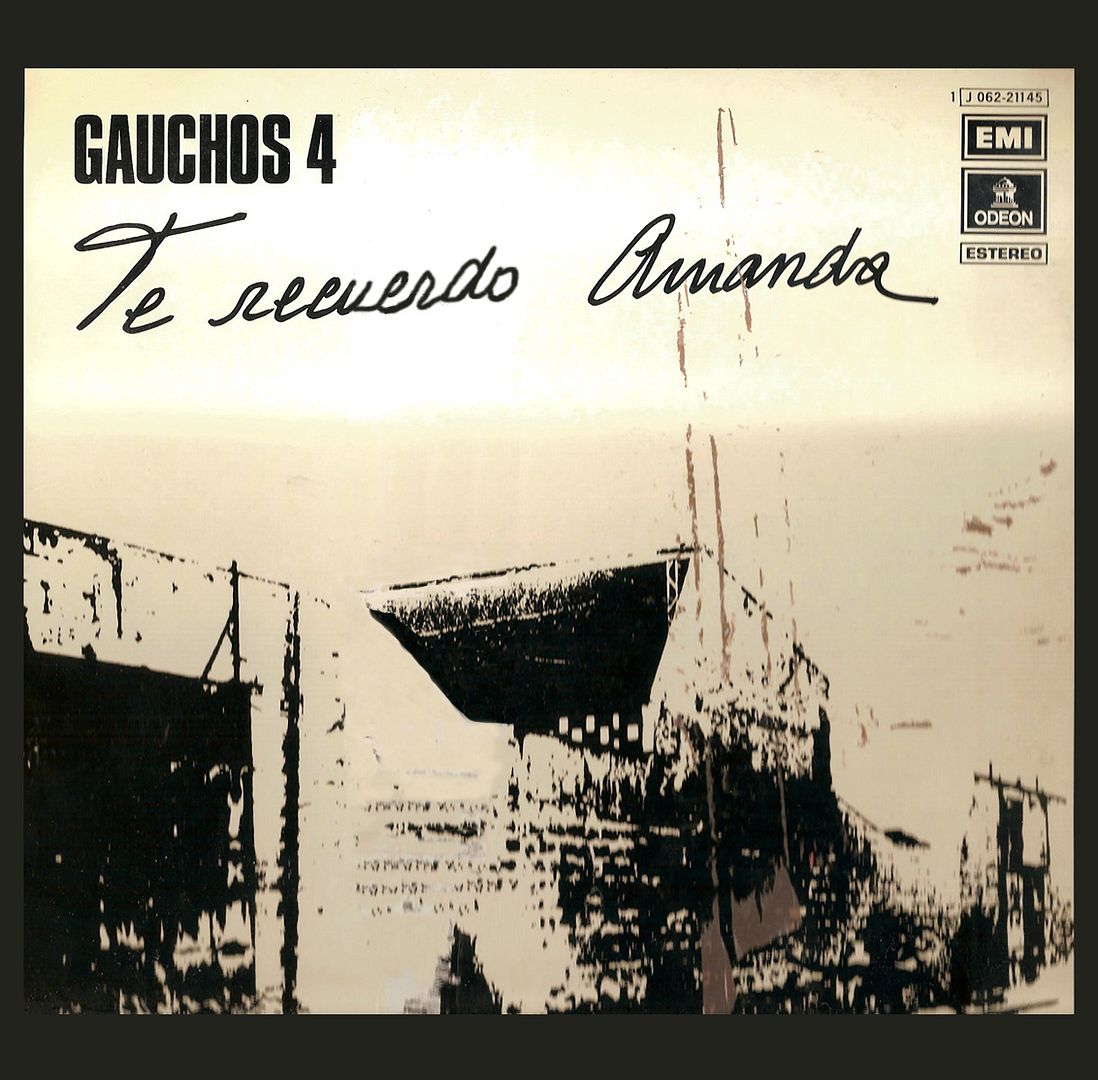Gauchos4 TerecuerdoAmanda tapa - Gauchos 4 - Te recuerdo Amanda 1975