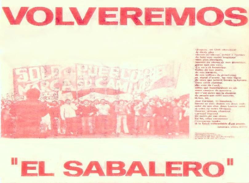 JosC3A9Carbajal Volveremos Detalledetapa - José Carbajal "El Sabalero" - Volveremos (1975)