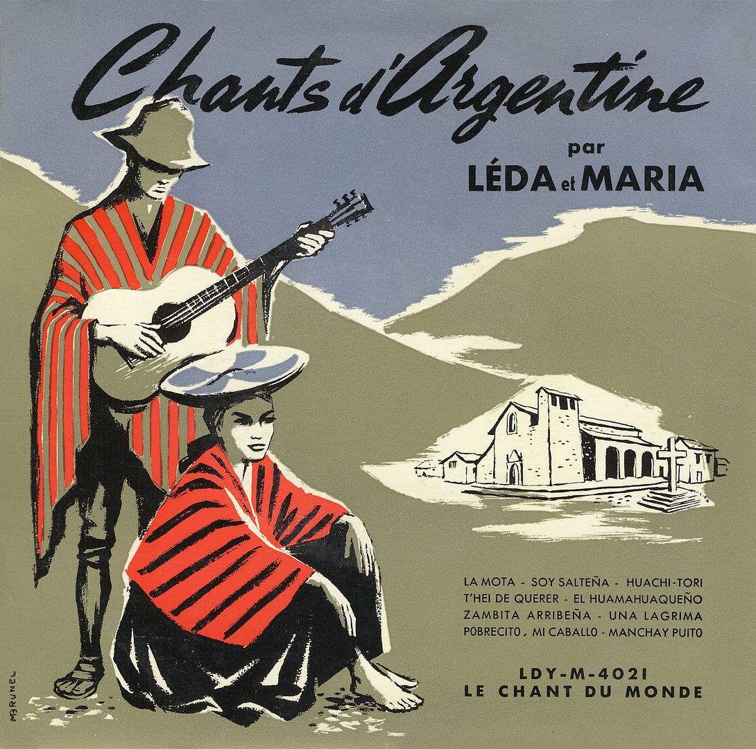 L25C325A9da2BEt2BMaria Chants2BD2527argentine tapa - Leda y María – Chants d'Argentine (1954) mp3