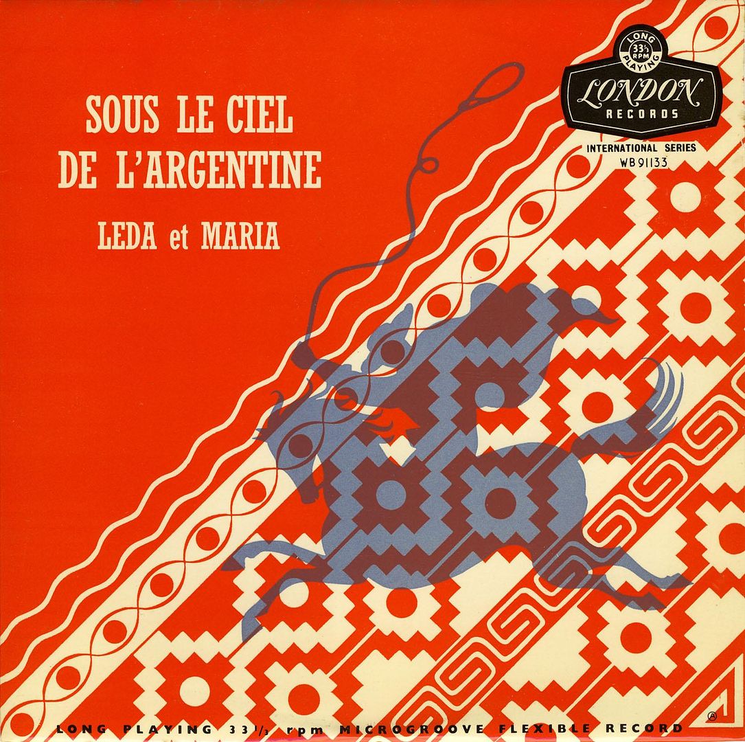 LedayMarC3ADa1955 Souslecieldel27Argentine frontal - Leda y María – Sous le ciel de l'Argentine (1955) mp3