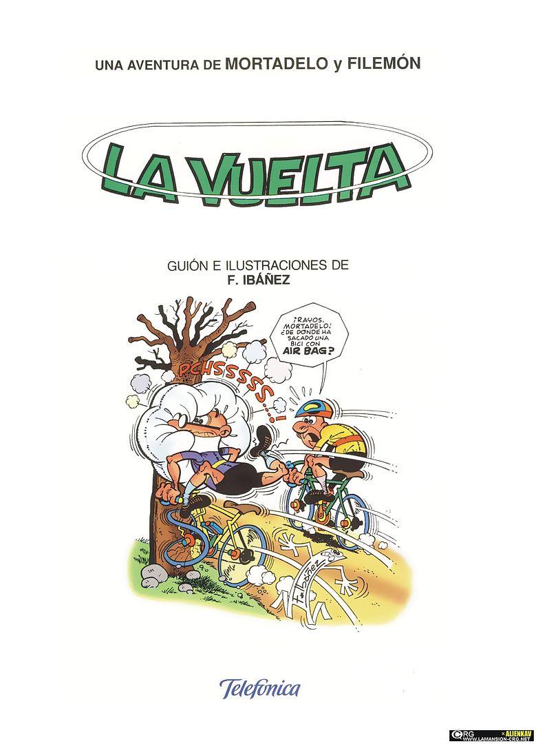 MortadeloyFilemon LavueltaEdicEspecTelefonica 02 - Mortadelo y Filemon - La Vuelta Ciclista a España