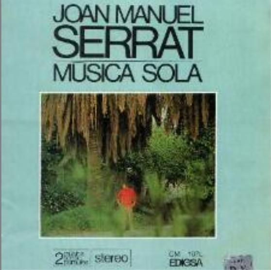 PORTADA 10 - J.M. Serrat - Música sola 1969 MP3