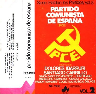 PCE Hablan Los Partidos (1977) VA 2 CDS VOL2 FRONTALCASS - PCE Hablan Los Partidos (1977) VA 2 CDS