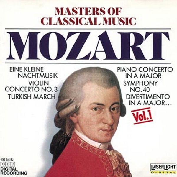 front1 - Master oF classicall Music Vol.1 Mozart MP3