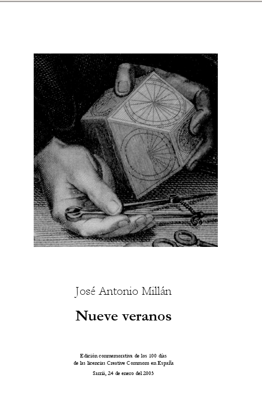nueve veranos - Nueve veranos - José Antonio Millán