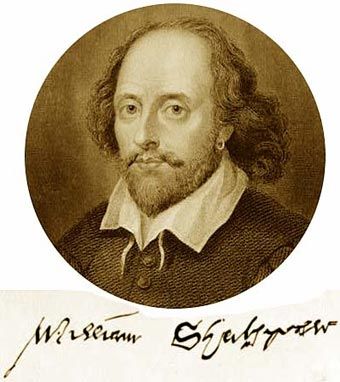 retrato firma color - William Shakespeare: 3 Libros