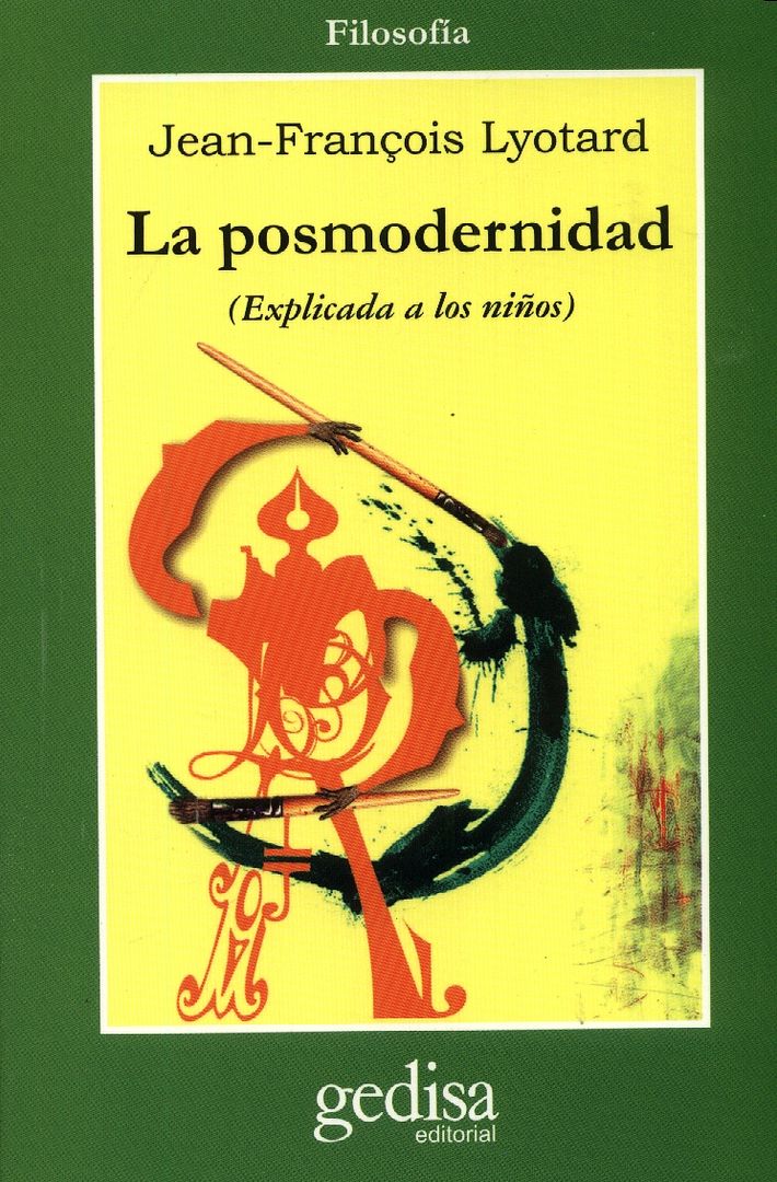 tumblr m8gdnxnAha1qi2wqto1 1280 - La Posmodernidad (explicada a los niños) - Jean-Francois Lyotard