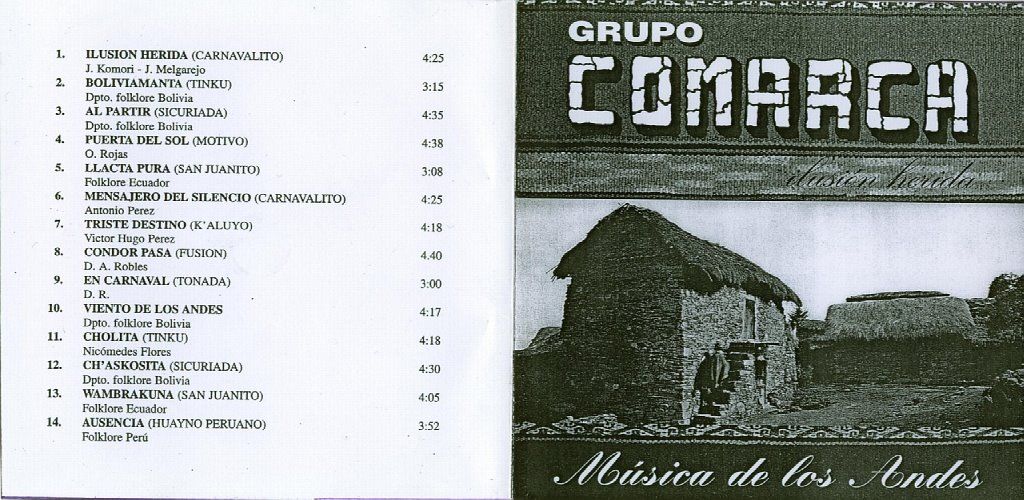 comarca - Grupo Comarca - Ilusion Herida (Musica de los Andes)