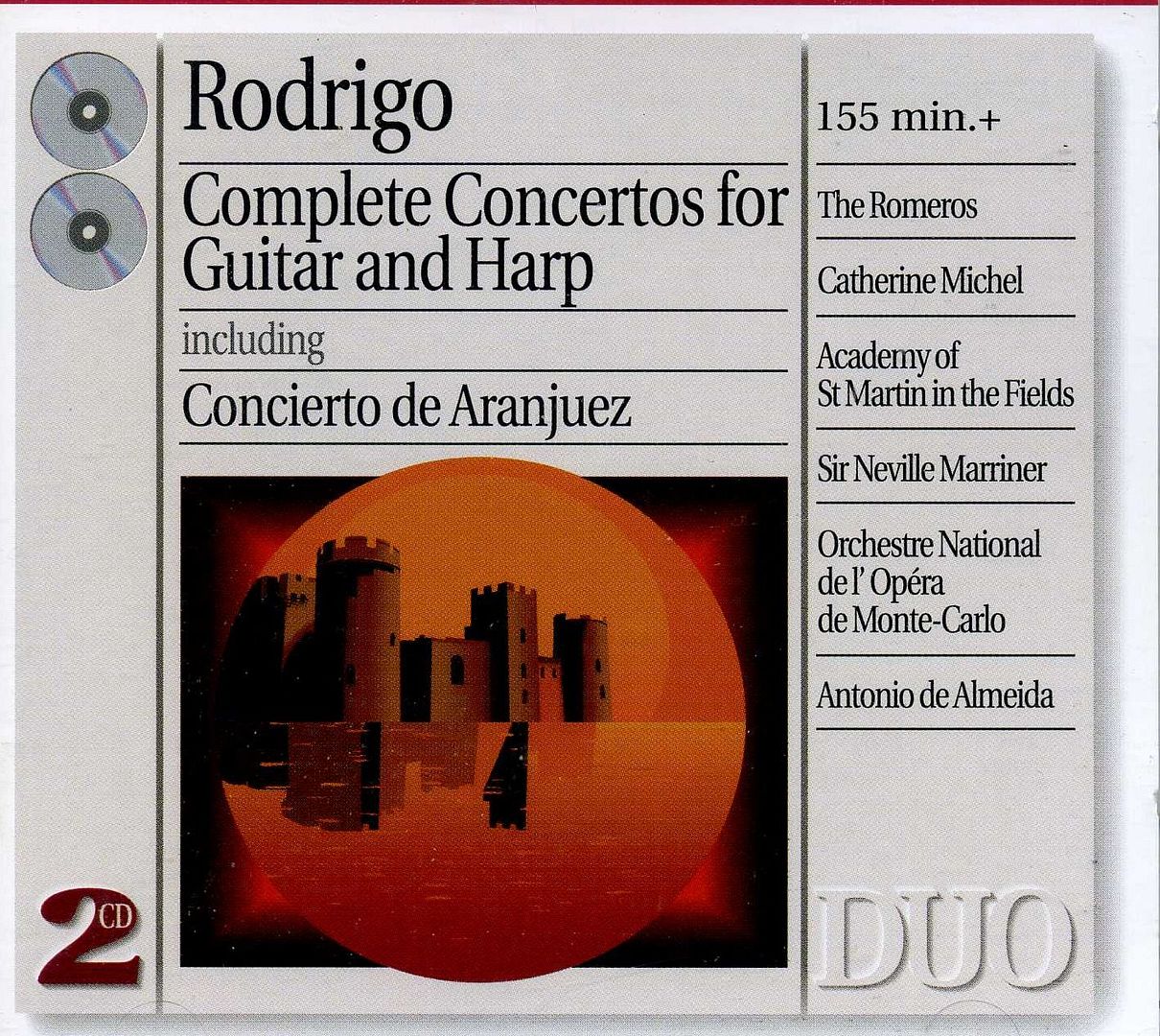 cover 2 - Joaquin Rodrigo - Complete Guitar & Harp Concertos