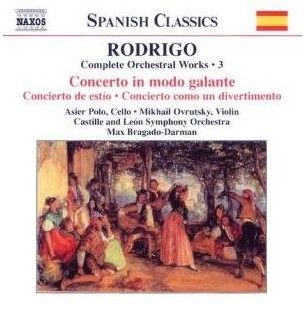 cover 9 - Joaquin Rodrigo - Complete Orchestral Works v.03