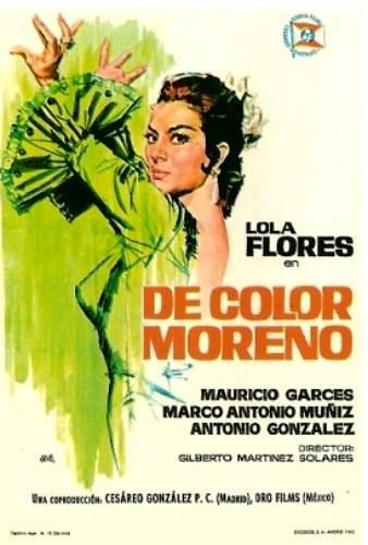 de color moreno 631096008 large - De color moreno Dvdrip Español (1963) Comedia Musical