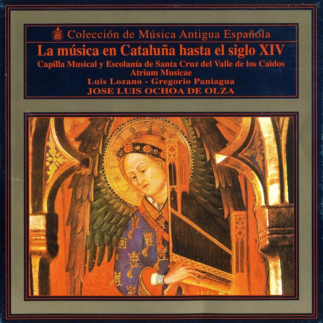 01PORTADA - La Música en Cataluña hasta el siglo XIV. Colección de Música Antigua Española 3