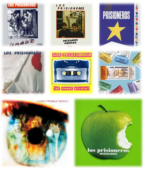1 73 - Los prisioneros: Discografia