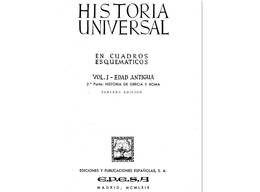 1 78 - Historia de Grecia en cuadros esquematicos