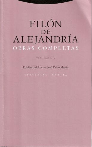 1720604 2329021 - Filon de Alejandria Obras Completas