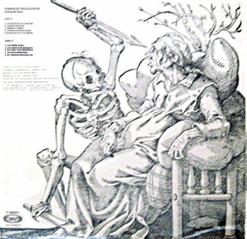 1973 romances truculentos tr - Joaquin Diaz - Album censored by the Franco regime (1973)