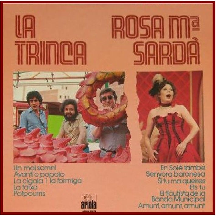 1979 TrincaSarda - La trinca amb Rosa Maria Sarda 1979