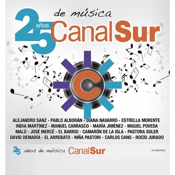 25 anos de musica canal sur - Canal Sur 25 años De Musica VA