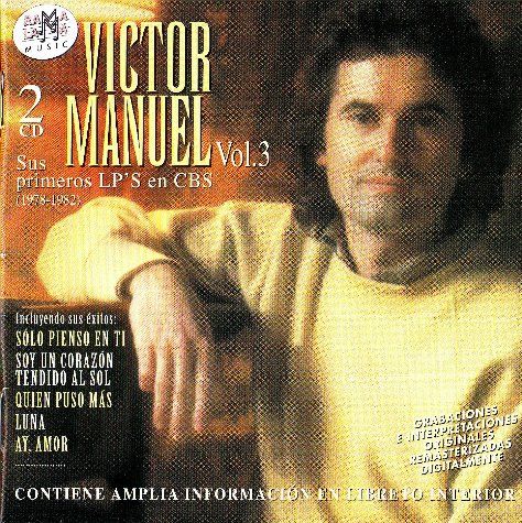 27ca3a604d27 - Victor Manuel - Sus primeros LPs en Discos CBS (1978-1982) (2 CDs)