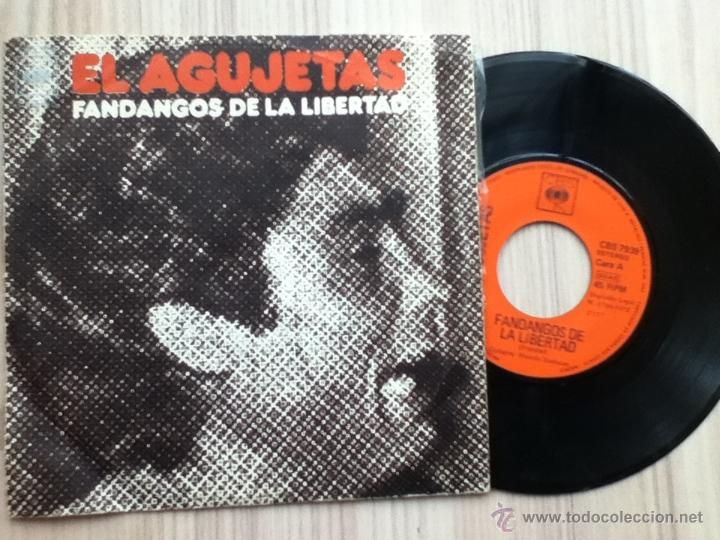 42935216 041340 - Manuel Agujetas - Fandangos de la libertad Fandangos de la paloma (SINGLE) 1972