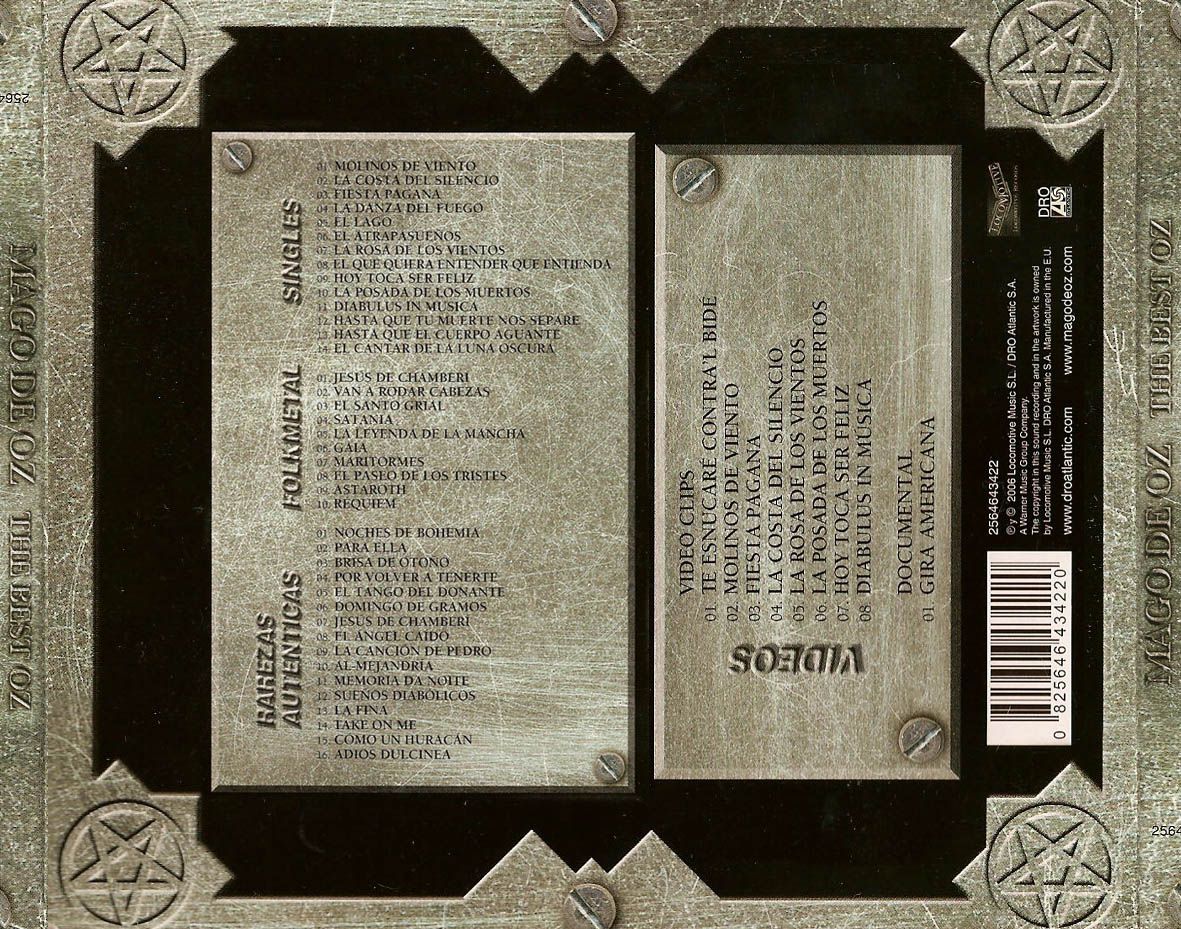 1 5 - Mago de Oz - The Best Oz