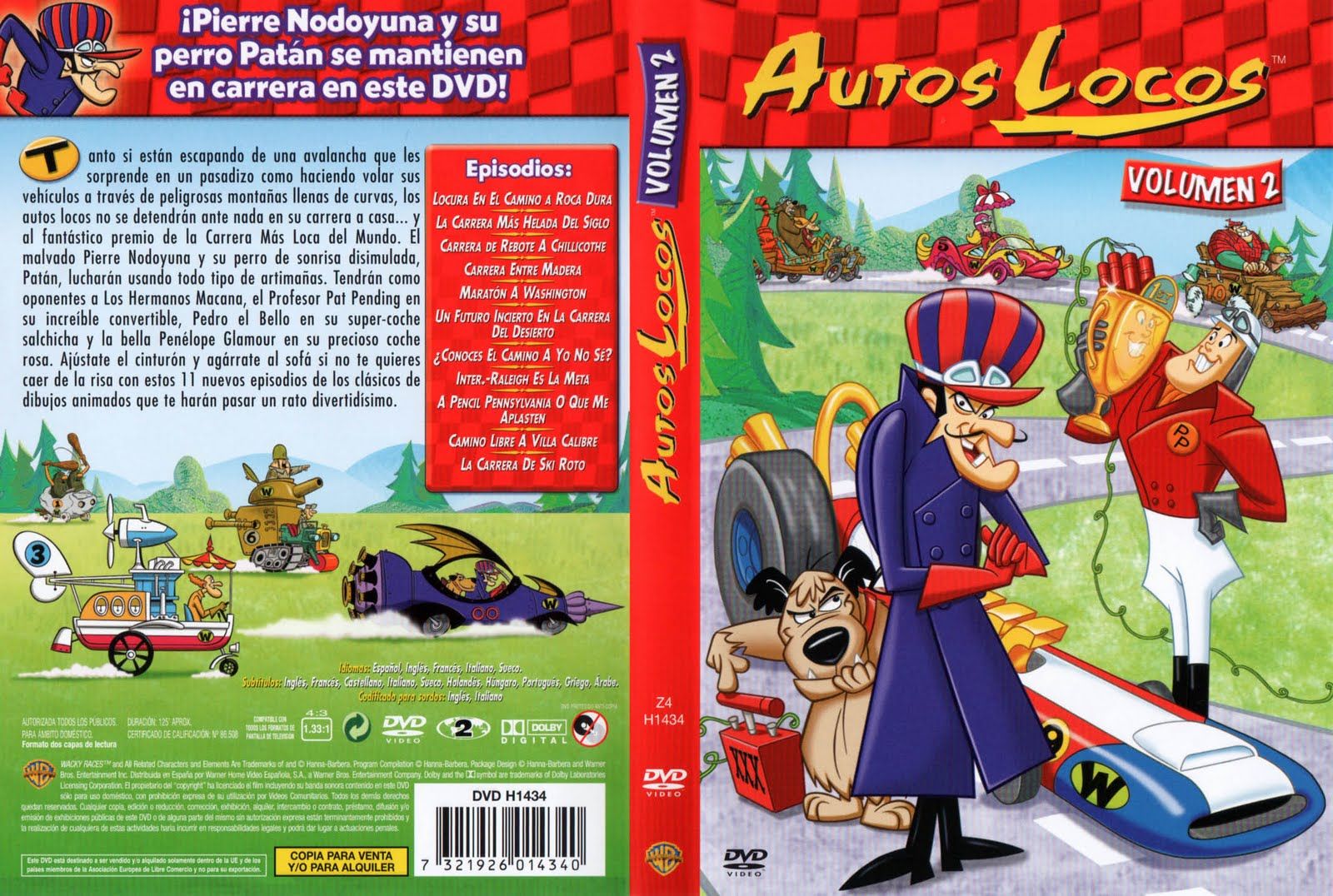 Autos2Blocos2BDVD2B2 - La Carrera De Los Autos Locos (Serie Completa) Dvdrip Español