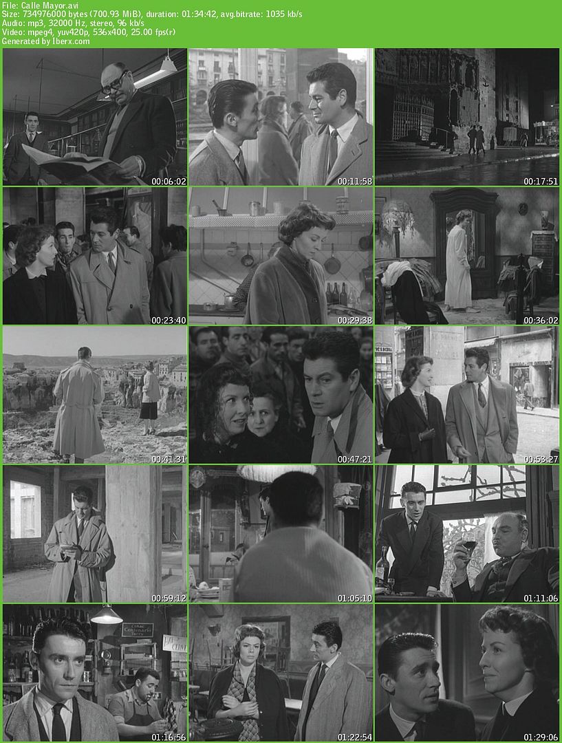 Calle20Mayor s - Calle Mayor Dvdrip Español (1956) Drama
