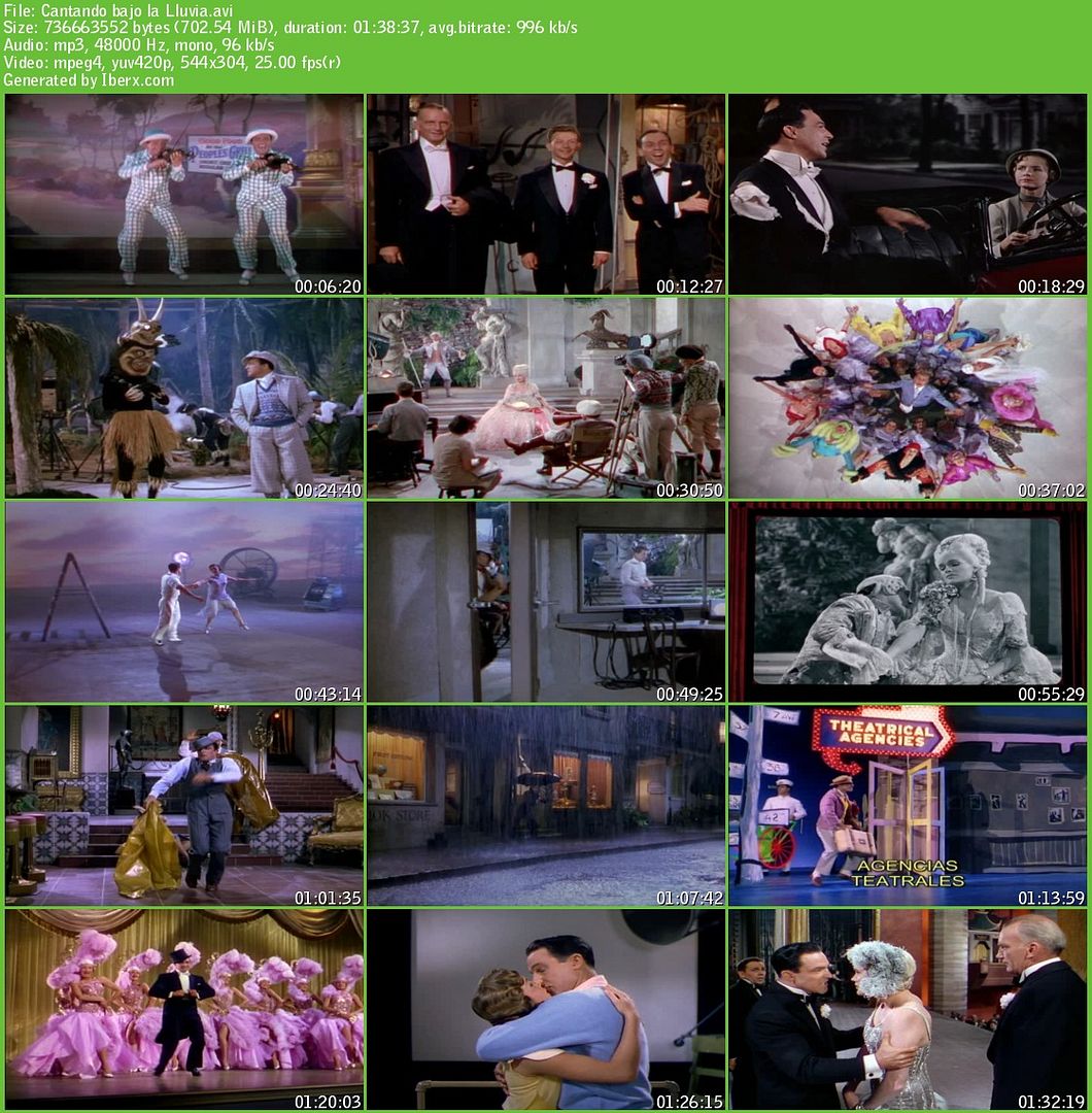 Cantando20bajo20la20Lluvia s - Cantando bajo la Lluvia Dvdrip Español (1952) Musical