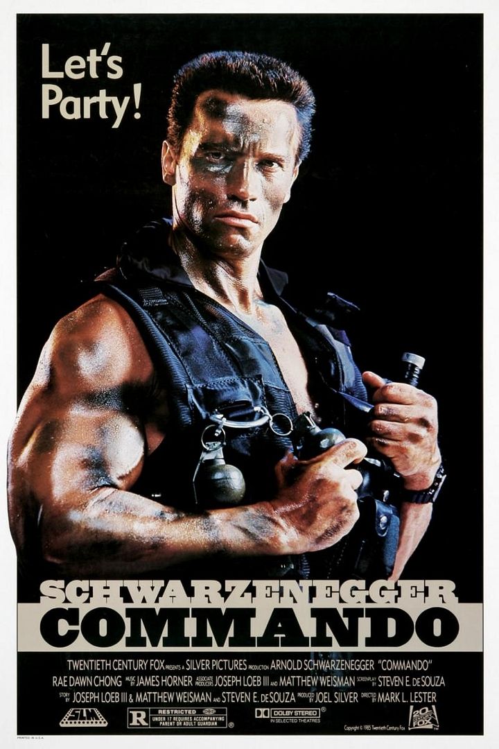 Comando Commando 540096441 large - Commando DVDRip Español (1985) Accion