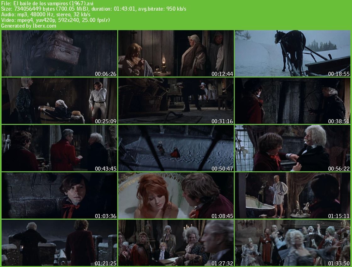 El20baile20de20los20vampiros201967 s - El baile de los vampiros Dvdrip Español (1967) Comedia
