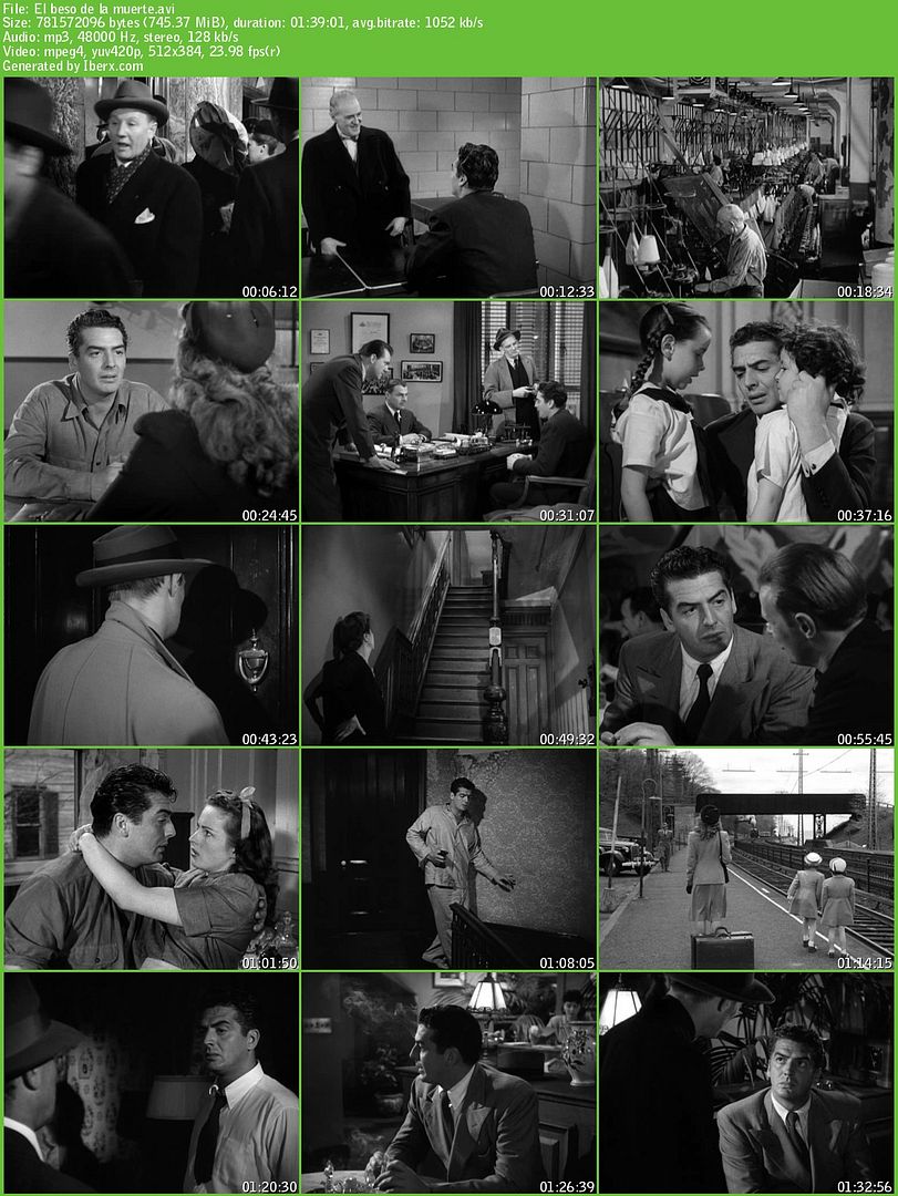El20beso20de20la20muerte s - El beso de la muerte Dvdrip Español (1947) Cine Negro