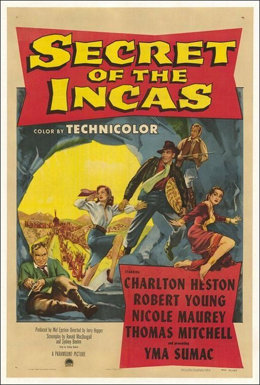 El secreto de los incas 845720052 large - El secreto de los Incas Dvdrip Español (1954) Aventuras
