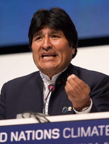 Evo Morales at COP15 - Presidentes de America Latina: Evo Morales Tvrip Español