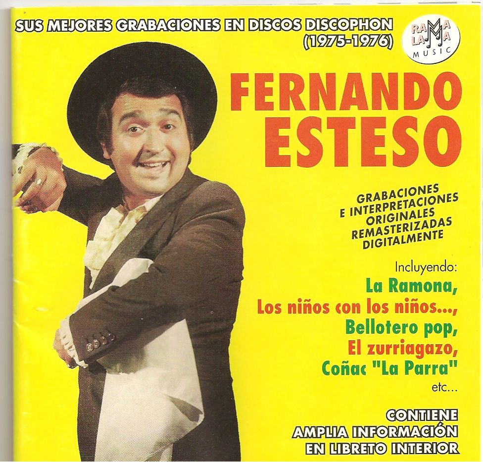 FERNANDO20ESTESO PORTADA - Fernando Esteso - Sus Mejores Grabaciones En Discos Discophon (1975-1976)