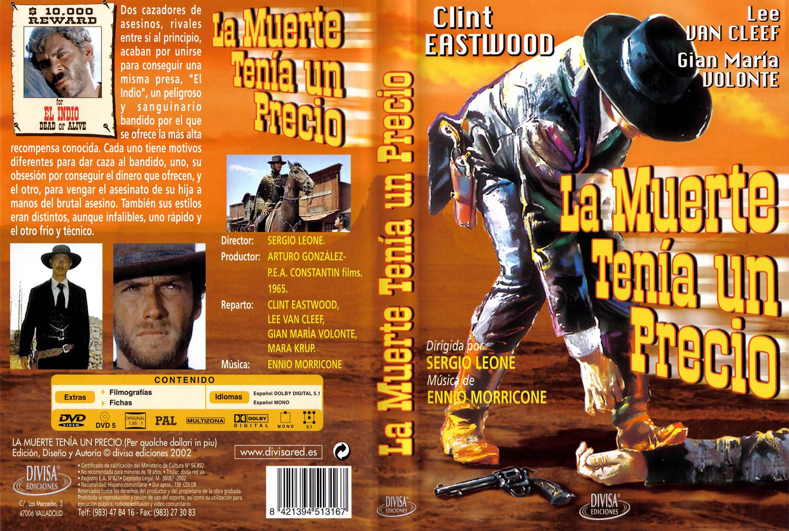 La Muerte Tenia Un Precio Caratula - La Muerte tenia un Precio Dvdrip Español (1965) (Western)