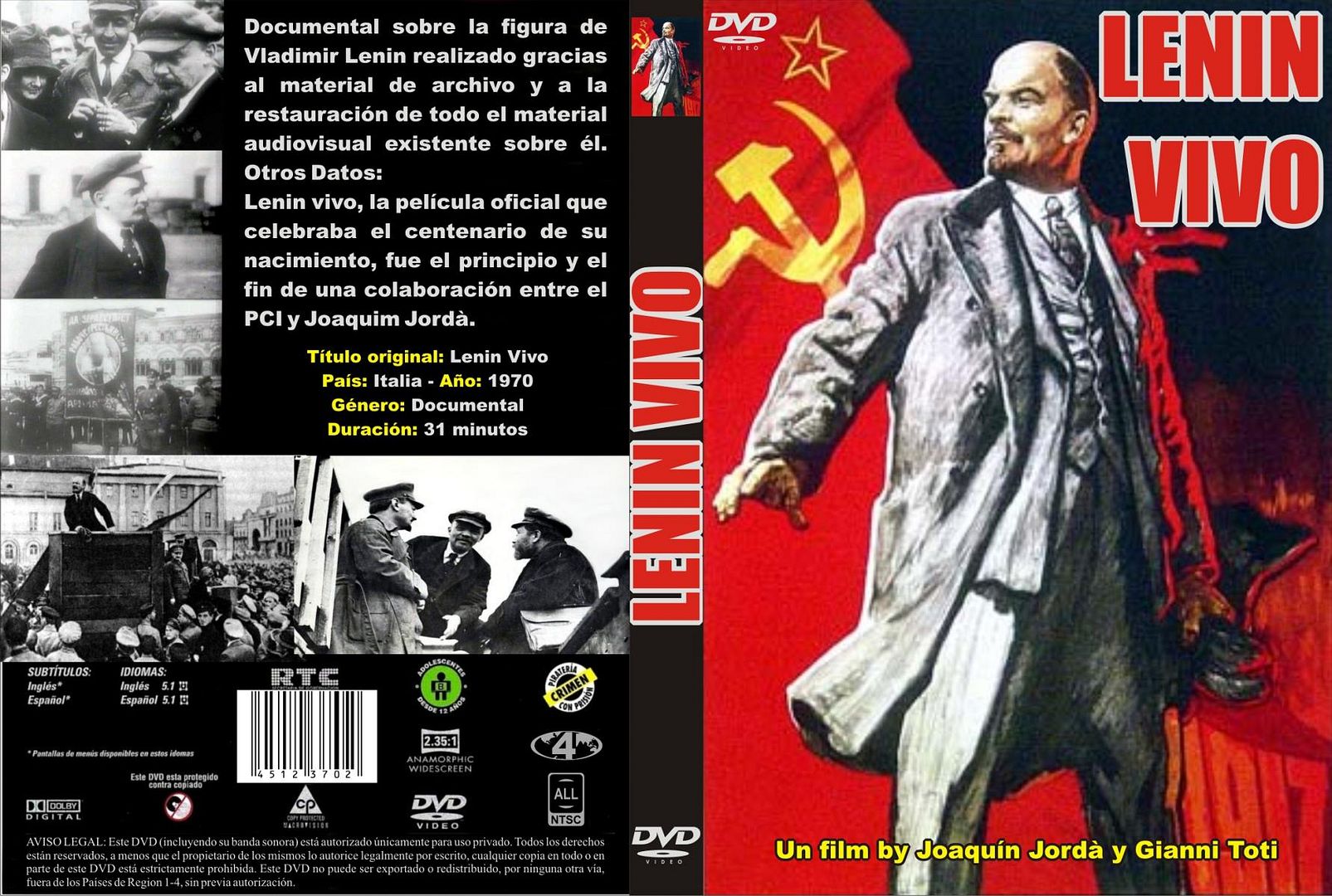 Lenin vivo 404899465 large - Lenin vivo Dvdrip VOSE