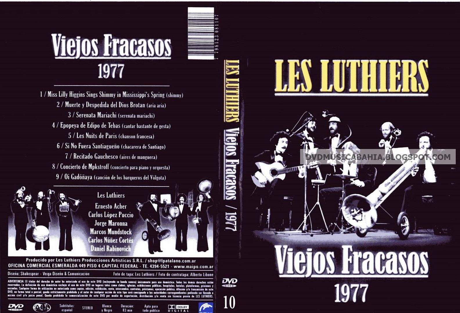 LesLuthiers1 viejosfracasos - Les Luthiers - Viejos Fracasos Dvdrip 1977