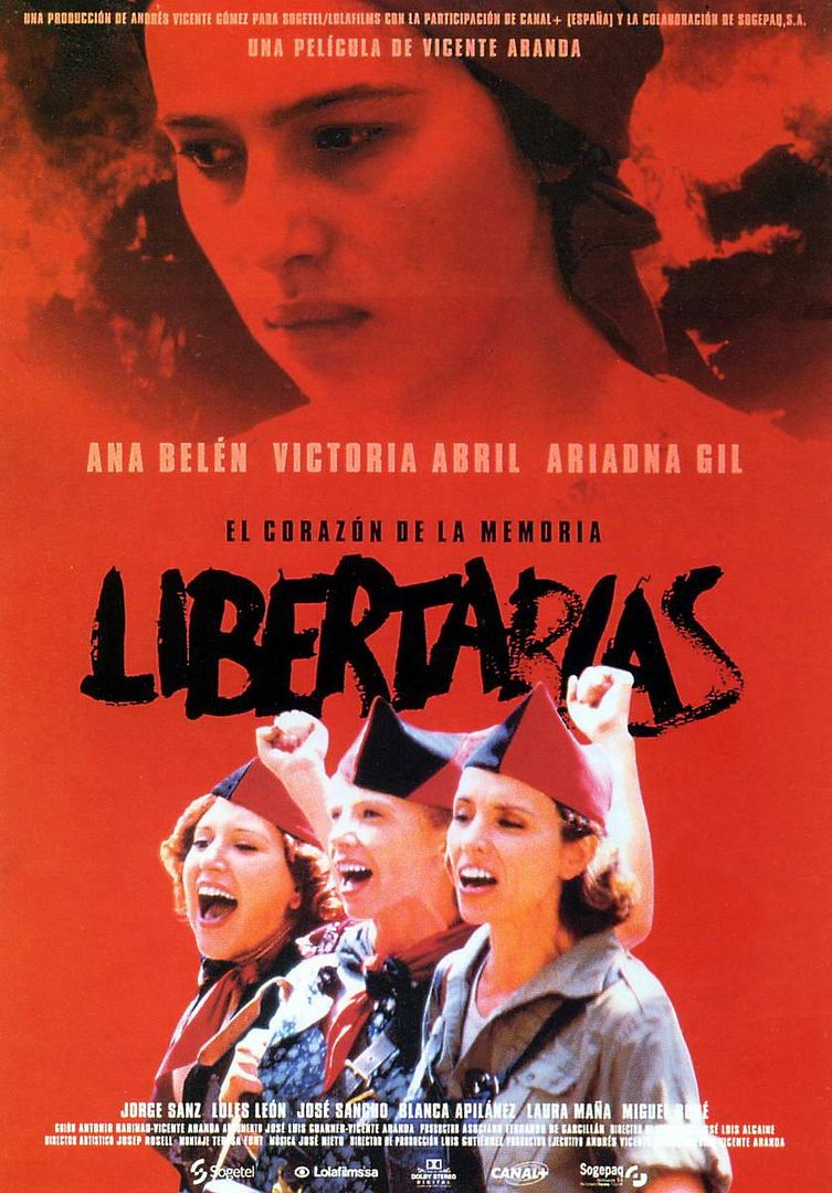 Libertarias 414944878 large - Libertarias Dvdrip Español (1996) Drama Guerra Civil