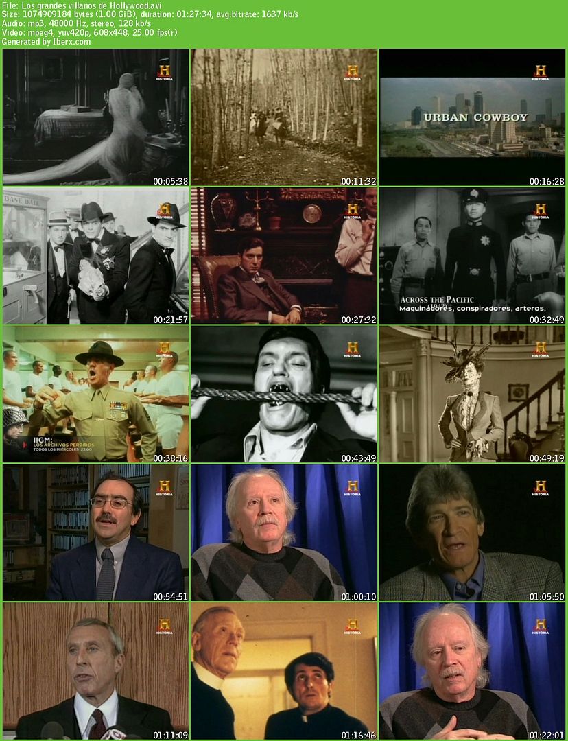 Los20grandes20villanos20de20Hollywood s - Los grandes villanos de Hollywood Tvrip Español (2005)