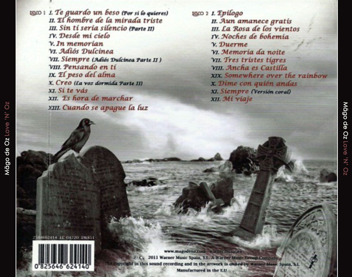 MAgo De Oz Love n Oz Trasera - Mago de Oz - Love And Love