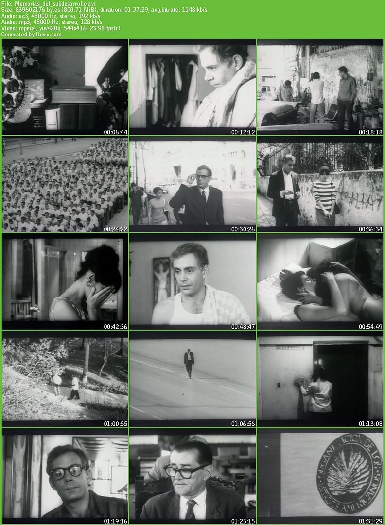 Memorias del subdesarrollo s - Memorias del subdesarrollo Dvdrip Español (1968) Drama-Comedia