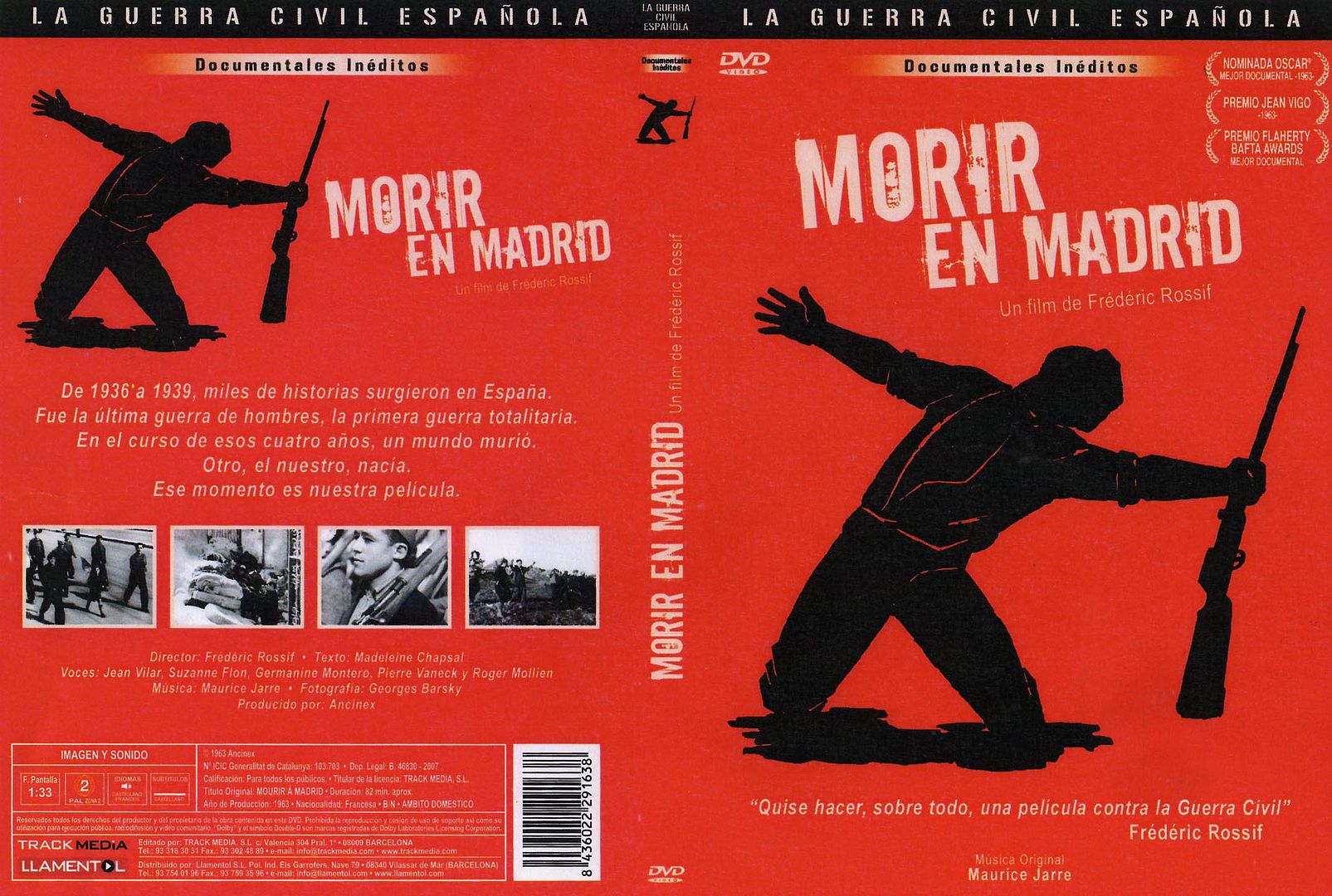 Morir En Madrid Caratula - Morir en Madrid DVD-Rip Español