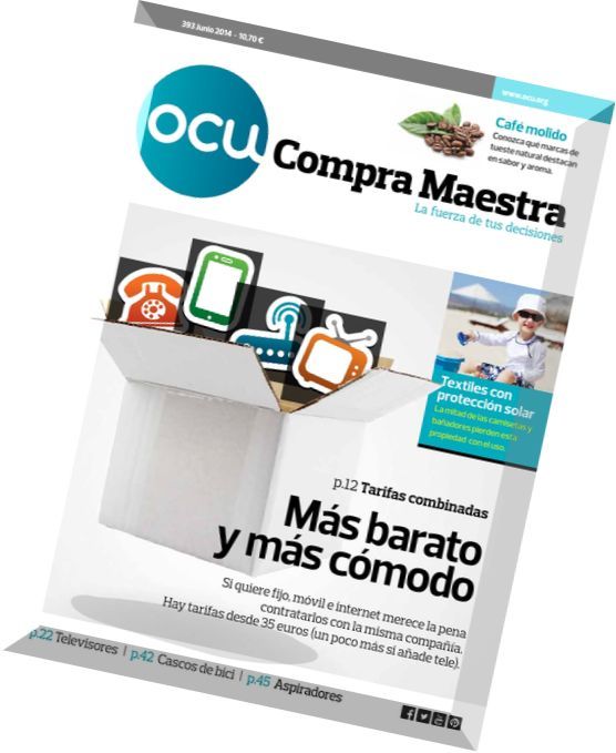 OCU Compra maestra Junio 2014 - Ocucompra Maestra Junio 2014